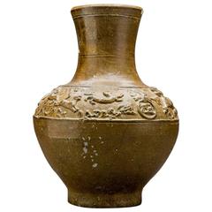 Antique Lead-Glazed Terracotta Jar