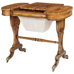 Early 19th Century Regency Period Rosewood Games Table