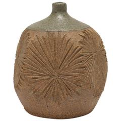 Robert Maxwell 'Sunburst' Ceramic Weed Pot, 1960s