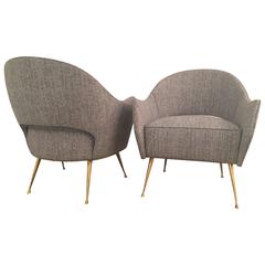 Pair of Briance Chairs by Bourgeois Boheme Atelier