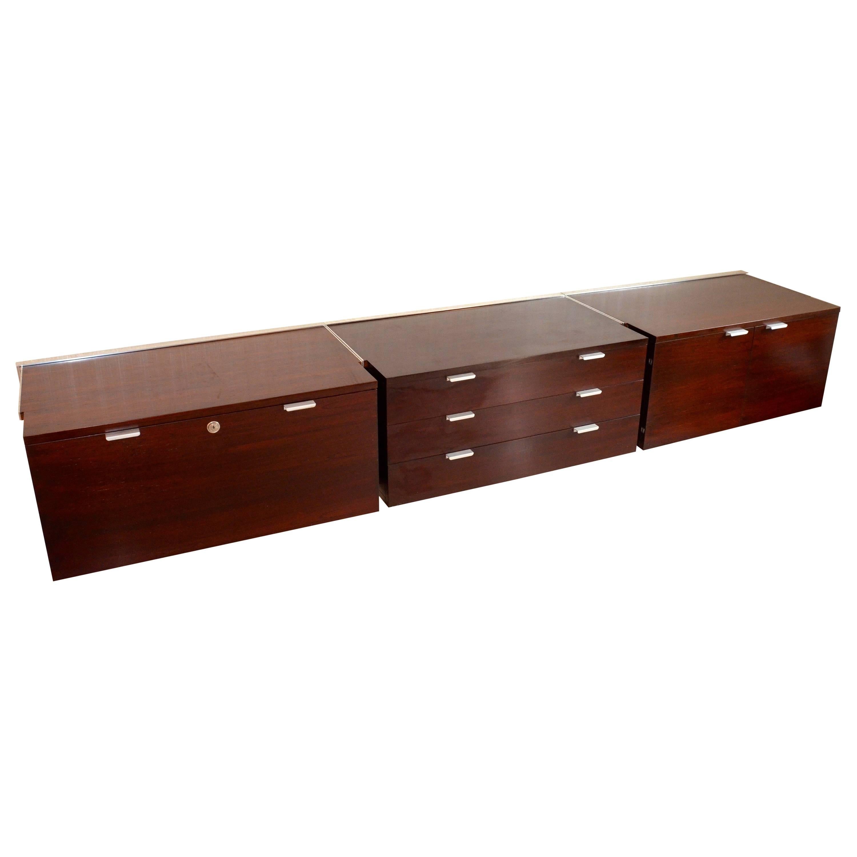 Walnut CSS Sideboard by George Nelson for Herman Miller For Sale