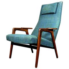 Alf Svensson "Kontur" Lounge Chair for Illums Bolighus, Denmark, 1950s