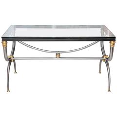 Italian Two-Tone Neoclassical Style Desk