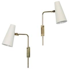 lampes murales des années 1950 Paavo Tynell 9459 pour Taito OY