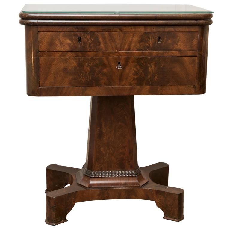Mahogany Side Table For Sale at 1stDibs