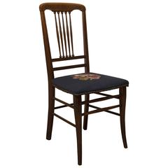Needlepoint Deco Side Chair 7