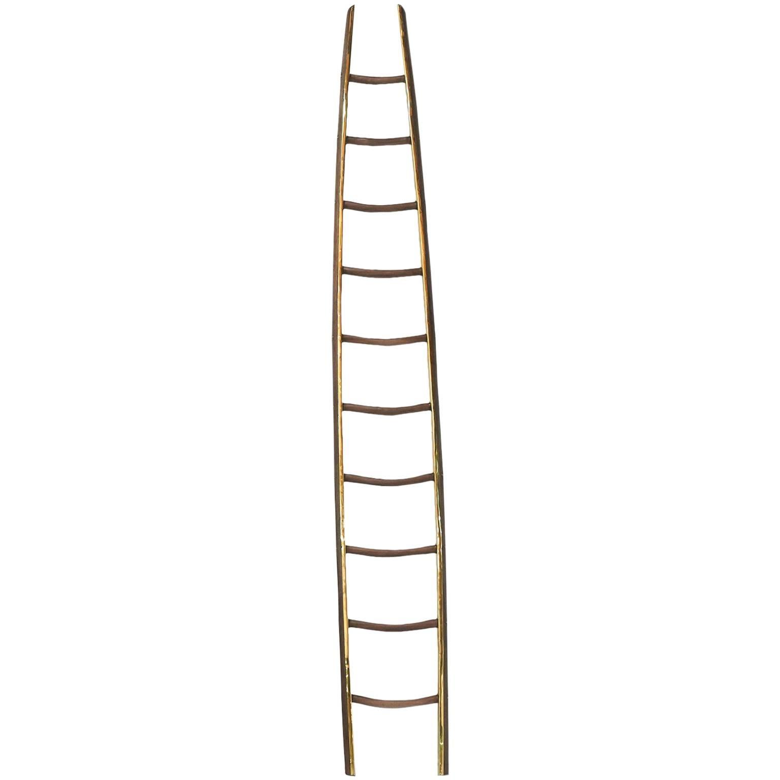 Ladder in Brass by Valentin Loellmann