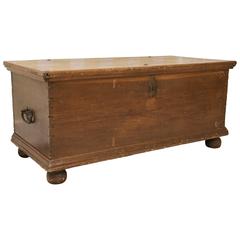 Antique Large English Trunk