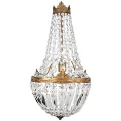 French Empire Style Crystal Chandelier 12