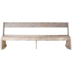 Antique Firehouse Bench