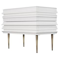 Luis Pons, Frame Nightstand White 10
