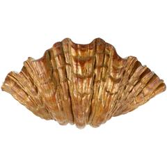 1930s Giant "Shell" Wall Diffuser by Serge Roche