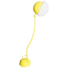 1964, Gae Aulenti, Yellow 'Locus Solus' Floor Lamp, Poltronova, Italy