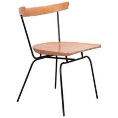 Paul McCobb 1535 Iron and Maple Dining Planner Group Chair
