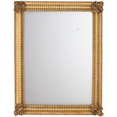 French Empire Period Gilded Mirror, Early 1800s