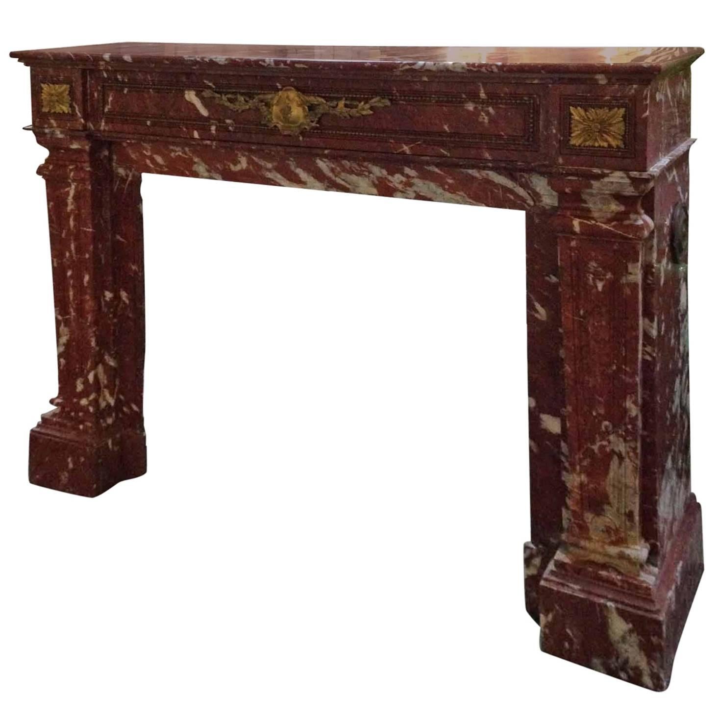 Antique Marble Mantel For Sale at 1stDibs