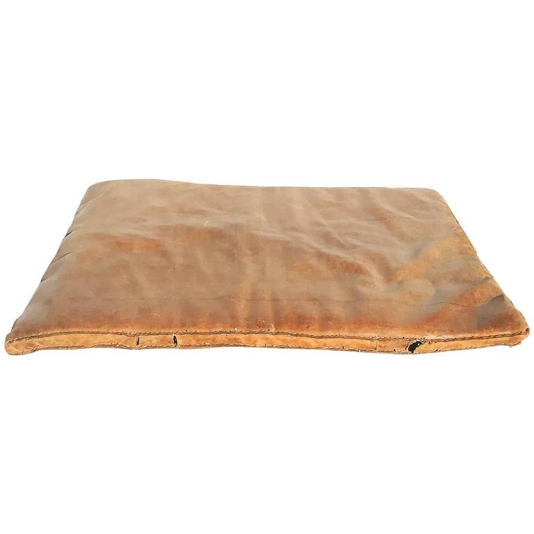 Vintage Leather Gym Mat For Sale at 1stdibs