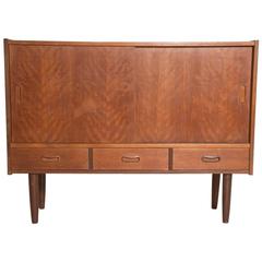 Retro Danish Mini Teak Credenza