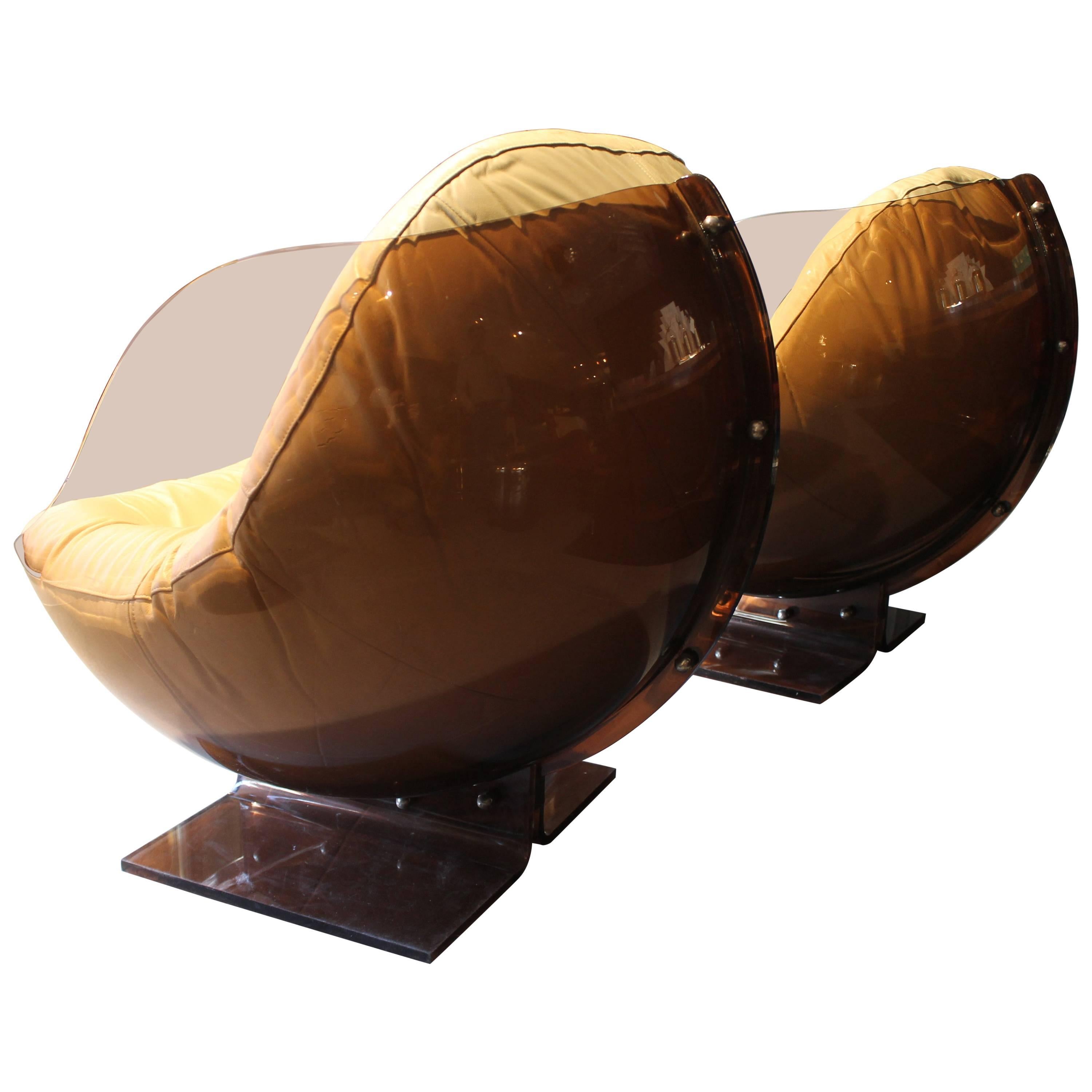 Fauteuils Sphère de Boris Tabacoff en vente