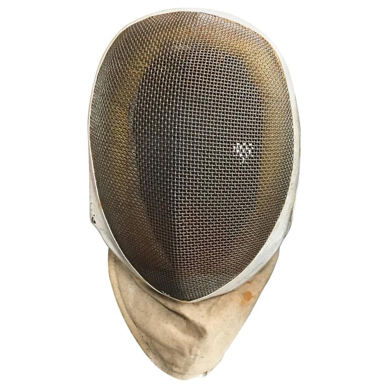 Vintage Leon Paul Fencing Mask at 1stdibs