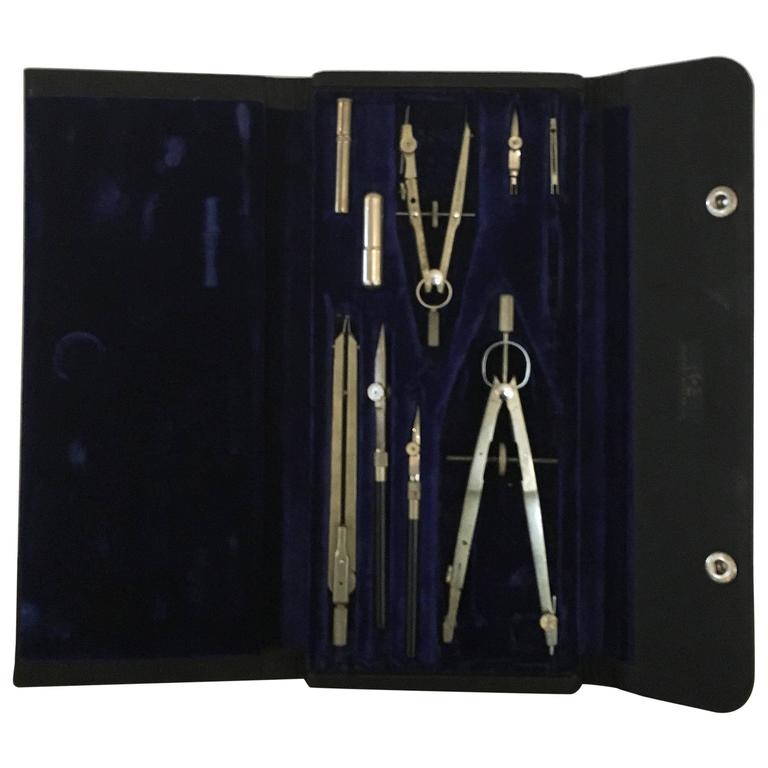 Vintage Keuffel and Esser Drafting Tool Kit For Sale at 1stdibs