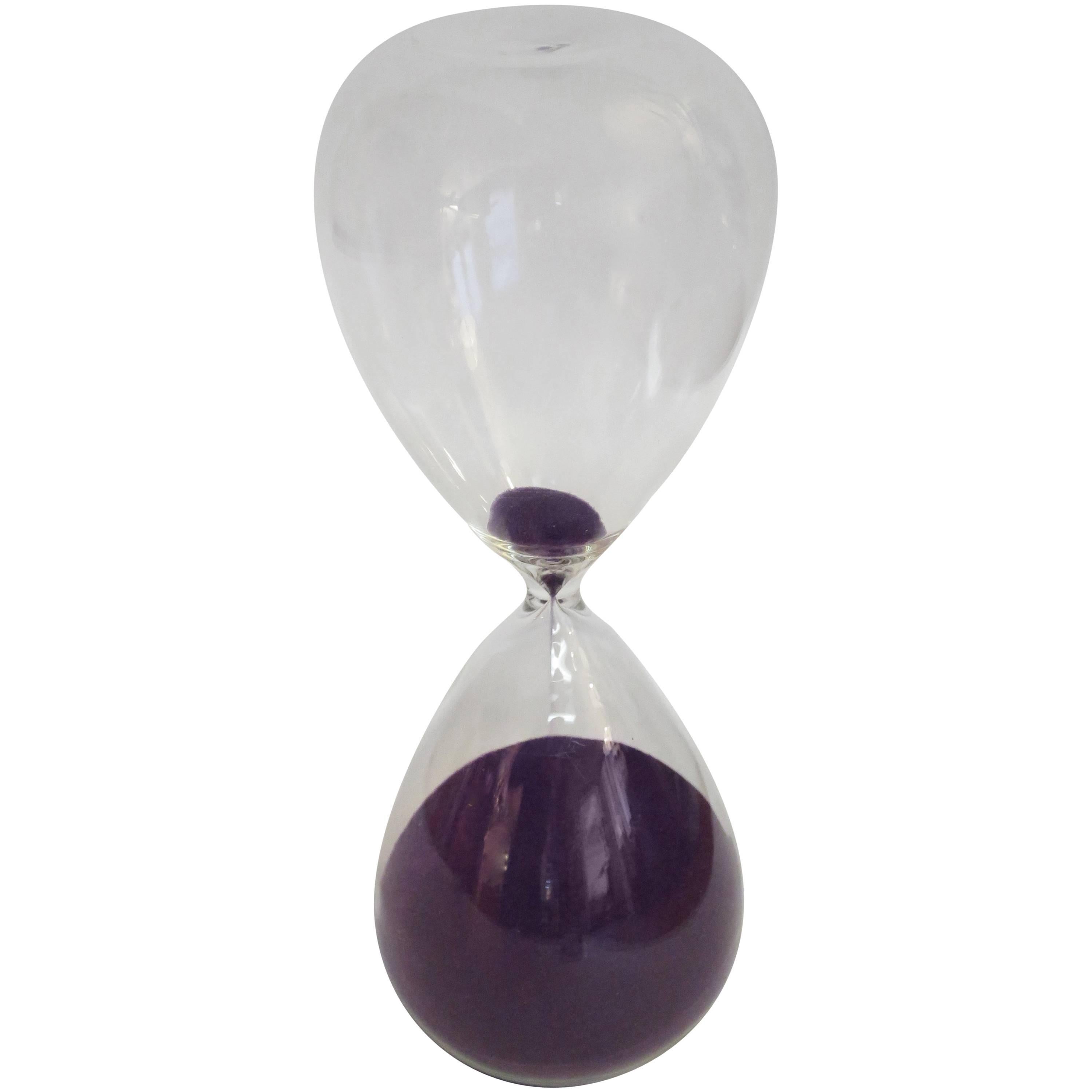 Paolo Venini Murano Hourglass For Sale
