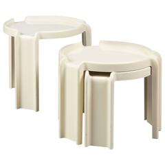 Nesting Tables of Gootto Stoppino for Kartell