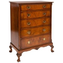 Good Antique Walnut Tall Chest of Drawers