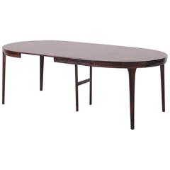 Kai Kristiansen Rosewood Dining Table Skovmand & Andersen, Denmark 1950s