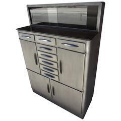 Mid-20th Century Industrial Style Clinical Cupboard 7