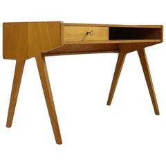 1950s Helmut Magg Writing Table Minimalist Form and Design Desk WK, Germany