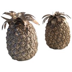Pair of Pineapple Sculpture by Mauro Manetti, Italy, circa 1960
