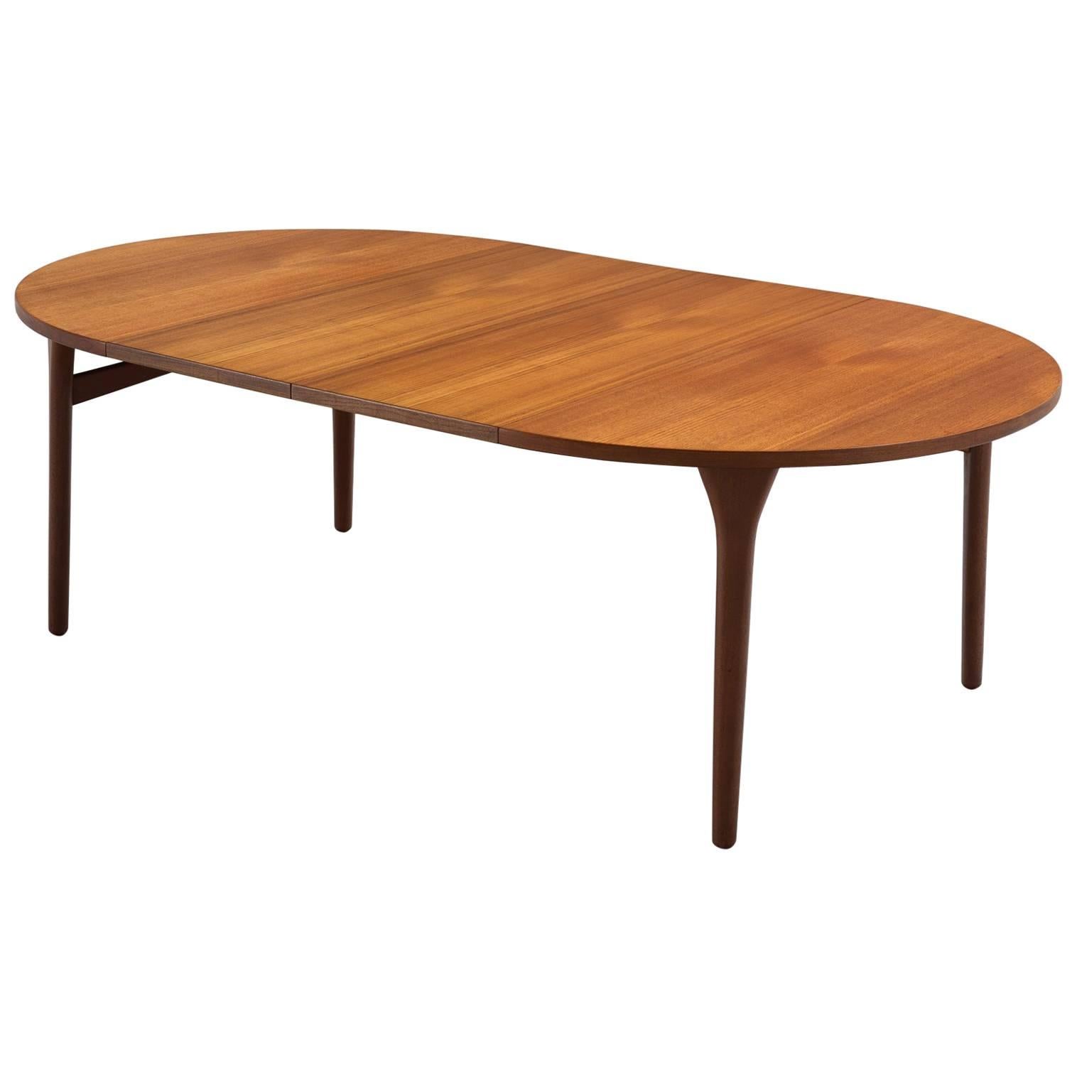 Henning Kjaernulf Extendable Dining Table in Teak