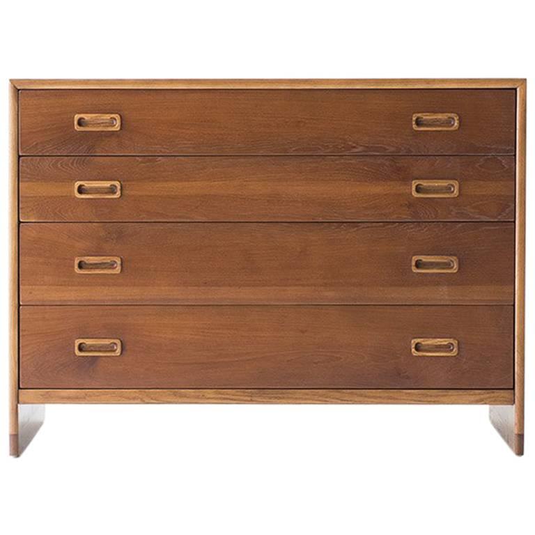 Danish Teak and Oak Dresser