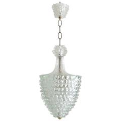 Ercole Barovier Rostrato Lantern, Italy, circa 1940 10