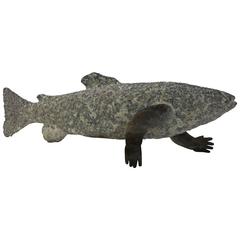 Signed Maxon, 1995 Darwinian Evolutionary Fish Sculpture