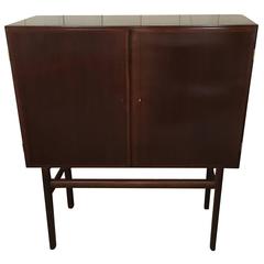 Ole Wanscher Grained Mahogany Credenza/High Sideboard circa 1950s