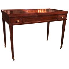 Antique French Mahogany Games Table 2