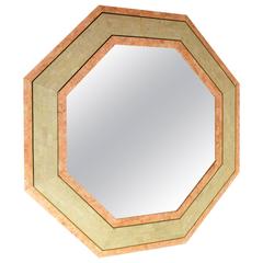 Karl Springer Style Octagonal Mirror for Maitland-Smith, 1970s 10
