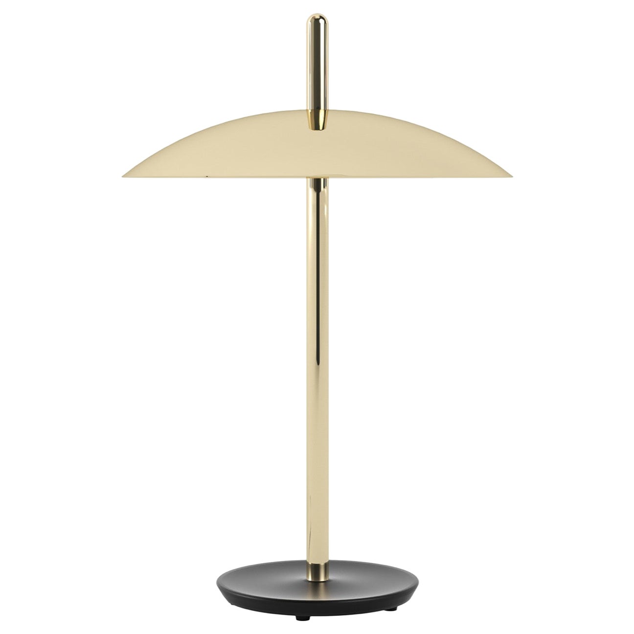 Signal Table Light from Souda, Polished Brass, Made to Order For Sale