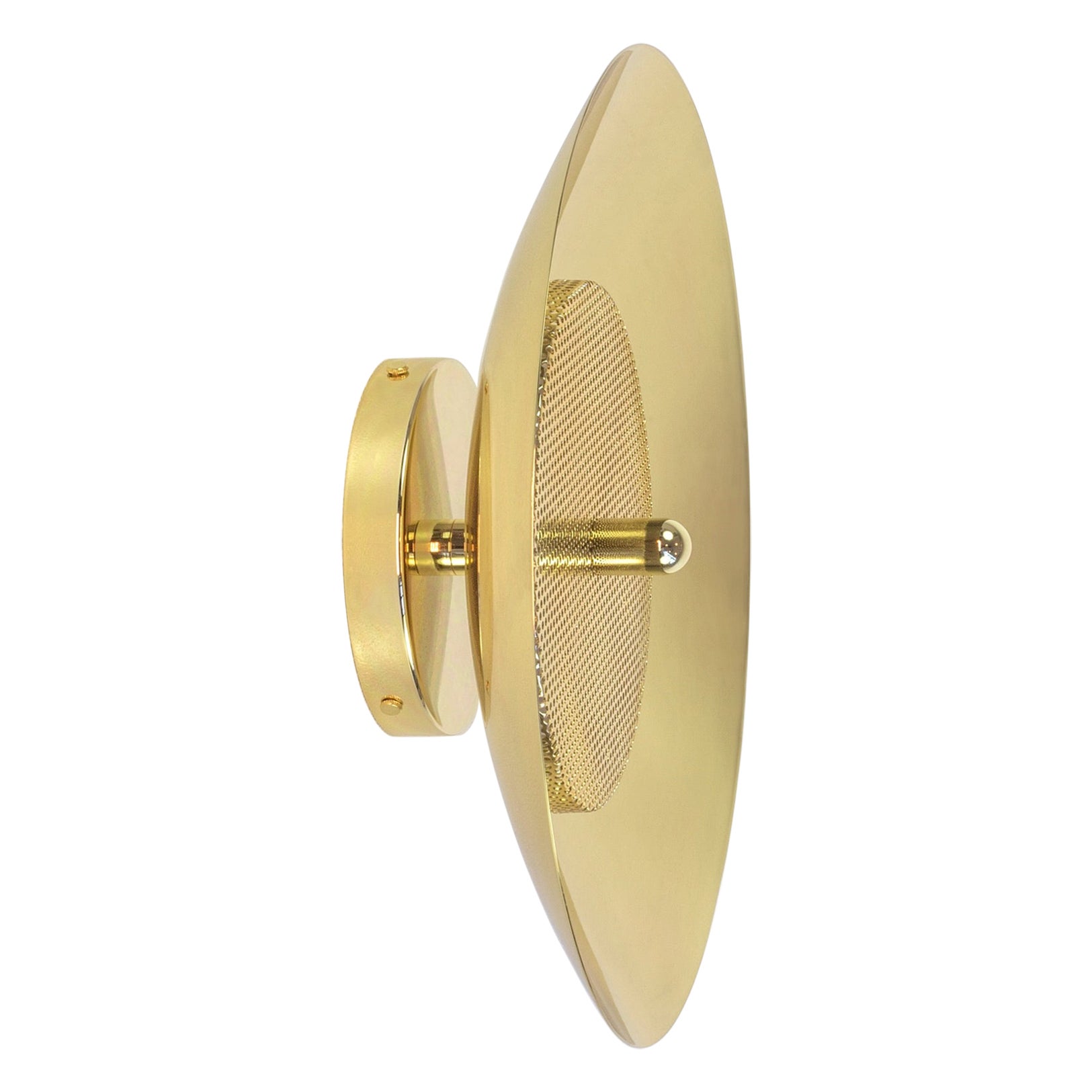 Signal Sconce from Souda, Brass, Made to Order For Sale
