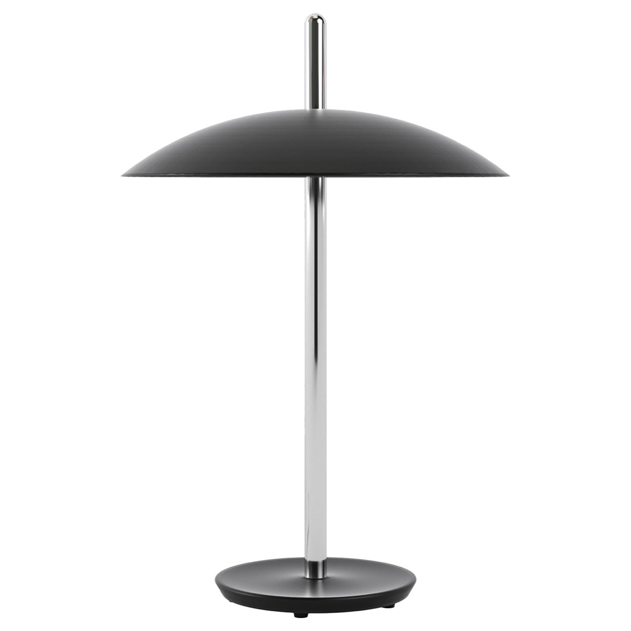 Signal Table Lamp from Souda, Black & Nickel, Made to Order For Sale