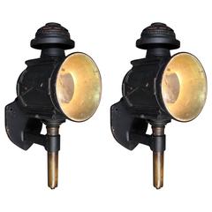 Pair of 19th Century Carriage Lights or Lanterns 4