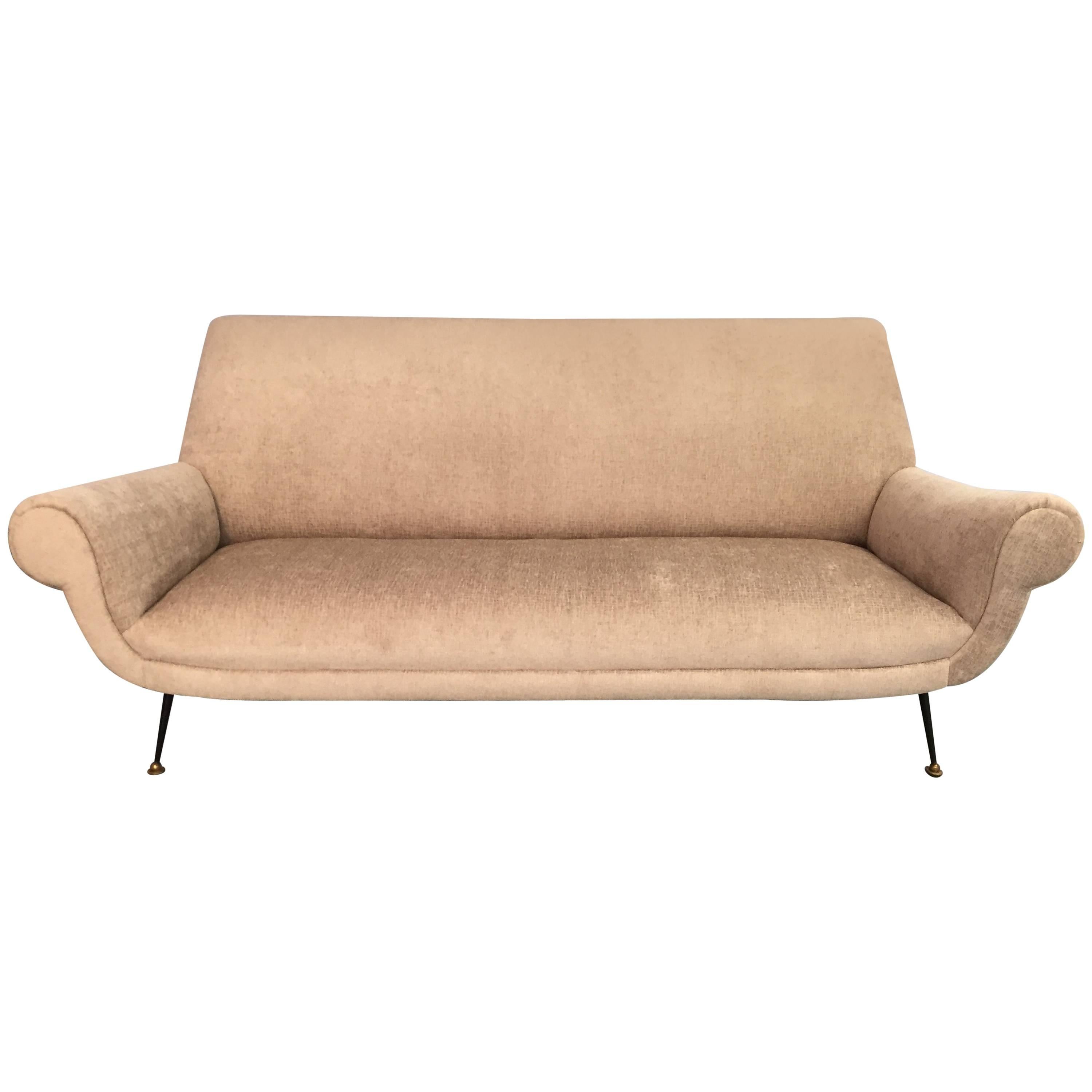 Italian MidCentury Modern Sofa For Sale at 1stDibs italian mid century furniture