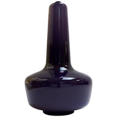 Amazing 1960s Scandinavian Purple Cased Glass Light Fixture