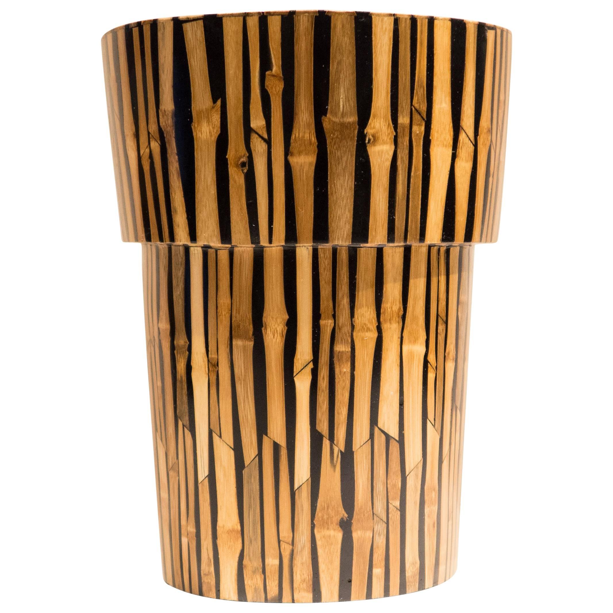 R & Y Augousti Bamboo Vase