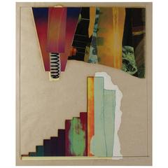 Robert Rauschenberg "Horsefeathers Thirteen-VII" Mixed-Media Collage