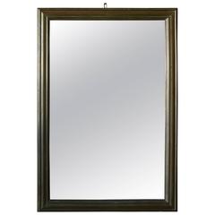 Italian 1930s Brass Trattoria Mirror 3