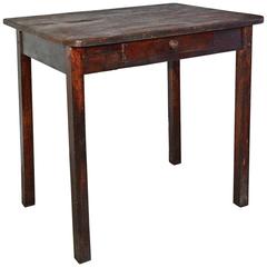 Antique Small Rustic Country Table