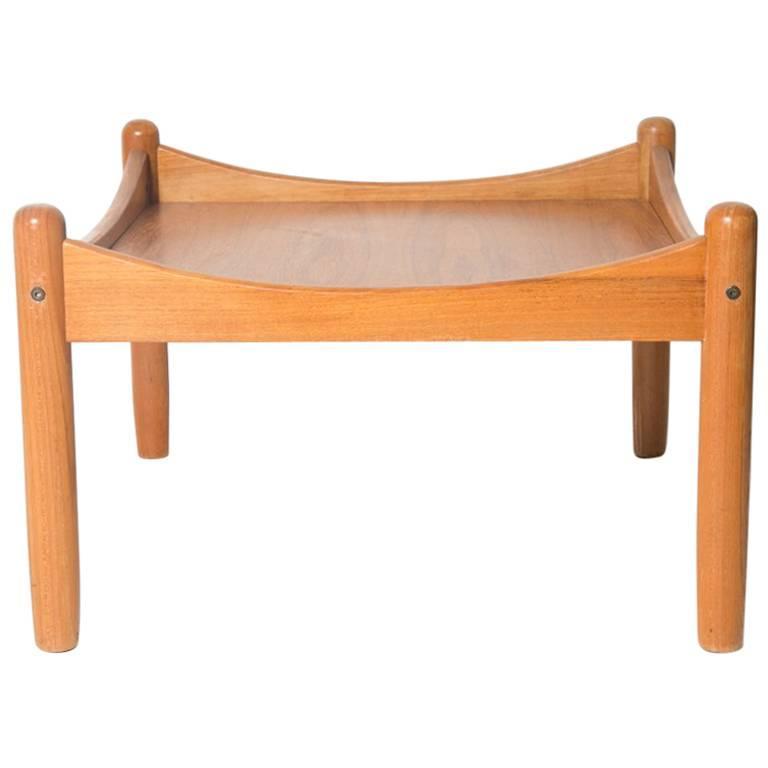 Norwegian Teak Tray Top Coffee Table For At 1stdibs Norwegian Teak Tray Top Coffee Table For
